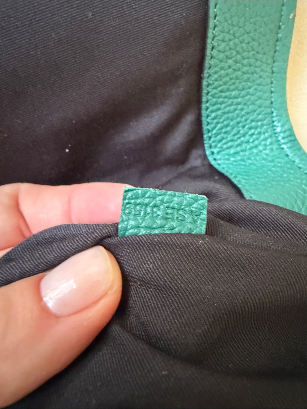Marc Jacobs Teal Green Pebbled Leather Crossbody - Picture 11 of 11